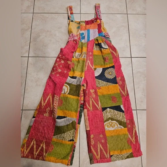 Overall patchwork multicolor - Picture 2 of 6